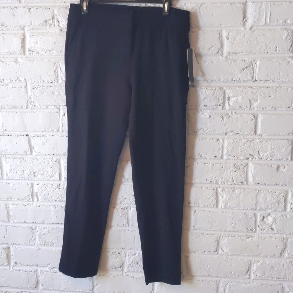 NWT black pants with ruffled waist